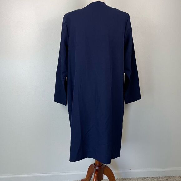 Vintage Sue Brett Extra Long Blazer Jacket Size A8 - Picture 6 of 8